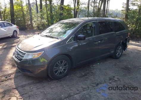 2012 Honda Odyssey Ex from USA, damaged, VIN 5FNRL5H4XCB055287